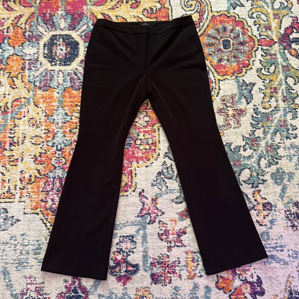 White House Black Market WHBM black slim pants worn once size 14